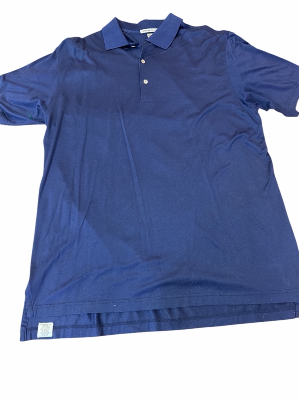 Peter Millar Men's Navy Blue Polo